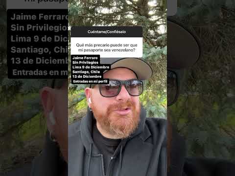 Qué más precario q mi pasaporte venezolano?