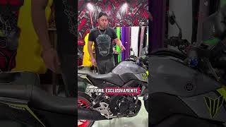 Yamaha Mt-15 personalizada con wrap gris nardo #wrap #Vinil #motos #yamaha #CarrilloWraps