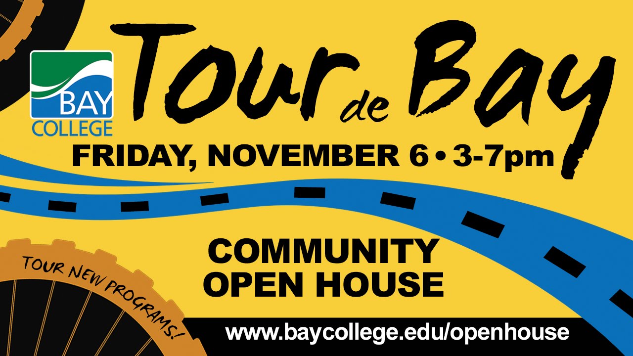 Bay College Tour de Bay Open House YouTube