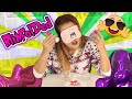 BLINDFOLDED SLIME Challenge !! Tengo que adivinar los ingredientes !! Muy difícil ! COMO SE HACE