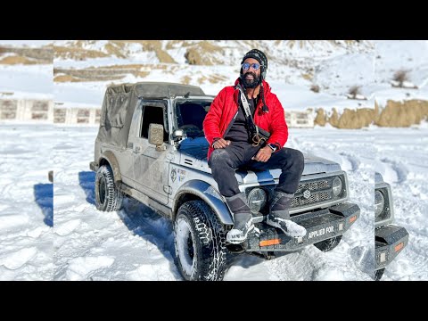 KAZA in -25 temp. | puri raat CAR start rakhni padi 😳 Winter Spiti Day 3