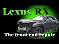 Lexus RX. Body repair. Ремонт переда.