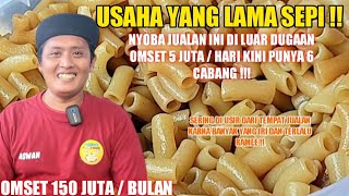 EDANN !! DARI MODAL CUMA 60 RB SEKARANG JADI 5 JT / HARI JUALAN RAME PINGGIR JALAN  | IDE USAHA