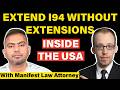 Extend Your I-94 Without Extensions📄 Can Do it Inside the US 🇺🇸 Chat With Attorney @TryManifest