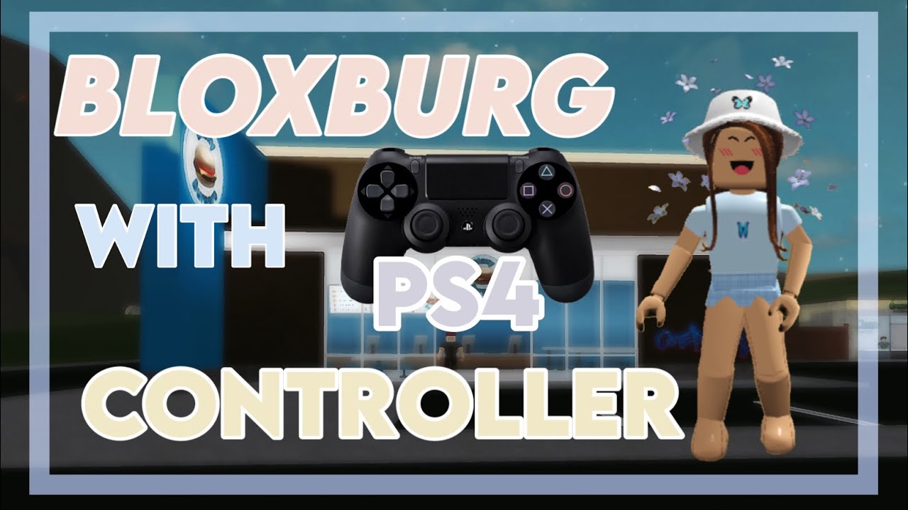 TRYING TO PLAY BLOXBURG WITH PS4 *struggles* 