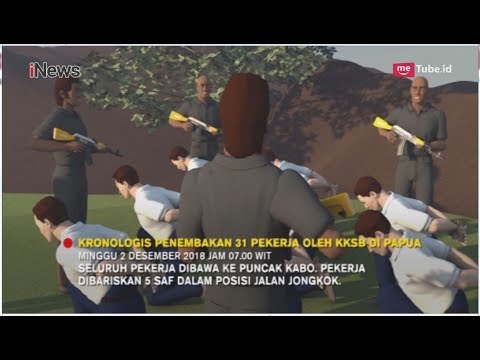 Begini Kronologis Pembunuhan Sadis 31 Pekerja Proyek oleh KKB di Papua - iNews Siang 05/12