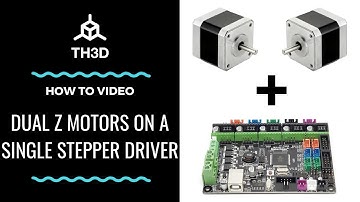 Dual Z Motors on a Single Stepper Driver - Cable Modification - MKS/SKR/RAMPS