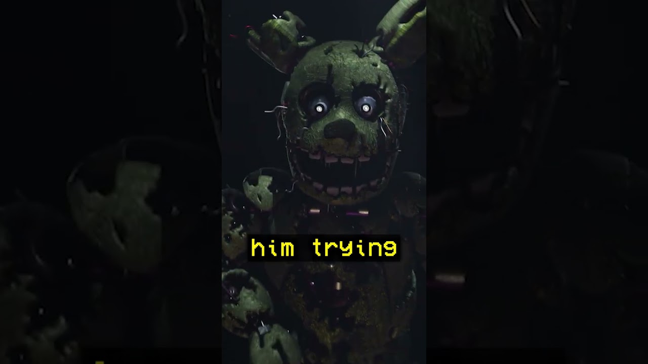 How Does SpringTrap Keep Coming Back? #fnaf #fivenightsatfreddys