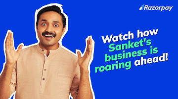 Watch Sanket’s kingdom grow with Razorpay Payment Links!