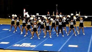 Central High Cheerleaders: State Competition Jumps &amp; Band Dance