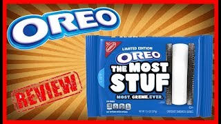 ?Limited Edition Oreos Most Stuf | Food Review?-Jan 19th 2019
