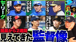 【今季の監督像】岡田監督「苛立ちが見える…その理由は？」立浪監督「今年は辛抱する」開幕して見えてきたセリーグ監督像について語ります！【プロ野球】