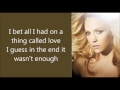 someday when i stop love you carrie underwood instrumental