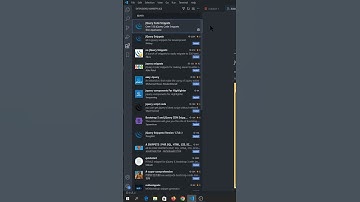 VSCODE : Extension VSCODE untuk jQuery #shorts