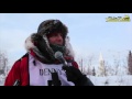 Yukon Quest 2013: Normand Casavant arriving seventh at the finish line in Fairbanks