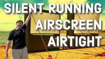 The silent inflatable outdoor movie screen