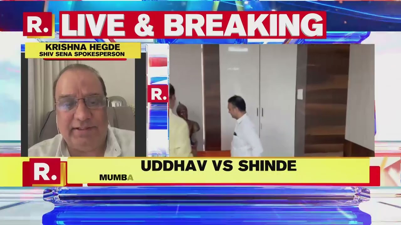 'EC's Decision Is Based On Our Merit': Shinde Camp Spokesperson Krishna Hegde On Shiv Sena Battle