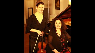 Elena Kats-Chernin & Viktoria Elisabeth Kaunzner present musical portraits for violin & piano