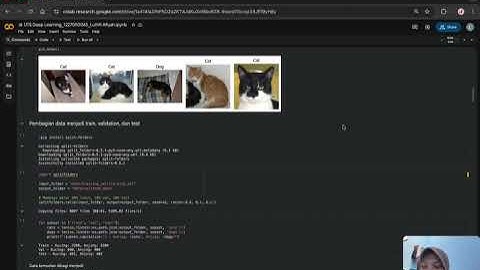 Implementasi Convolutional Neural Network (CNN) untuk Klasifikasi Gambar Kucing dan Anjing
