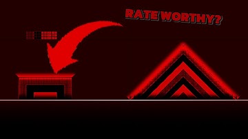 How to Make RATE WORTHY GLOW Block Design in GEOMETRY DASH