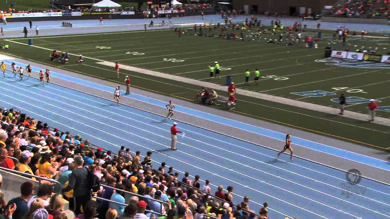IGHSAU Girls State Track & Field 4A 800M, Heat 2 YouTube