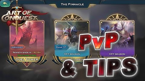 Art of Conquest - PvP + Tips