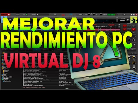 Optimizar computadora para funcioanmiento del virtual dj 8 (funcione excelente)