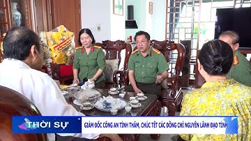 Giám đốc Công an tỉnh thăm, chúc Tết các đồng chí nguyên lãnh đạo tỉnh | Đài Truyền hình An Giang