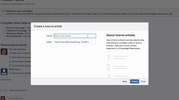 Use page templates - Learn Atlassian Confluence #99