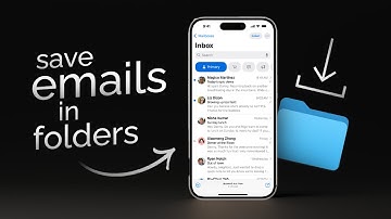 How to Save Emails in Folders on iPhone (tutorial)