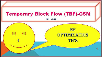Temporary Block Flow Drop Optimization (GSM) | TBF Drop
