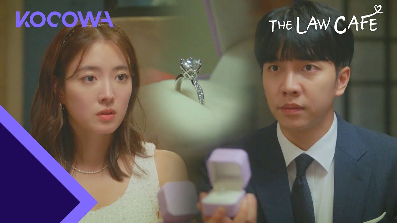 Lee Seung Gi asks Lee Se Young... "Will You Marry me?" l The Law Cafe