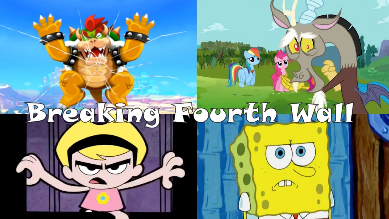 Breaking Fourth Wall Compilation - YouTube