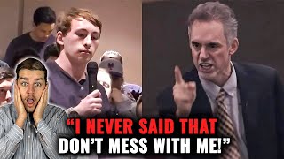 Student Tries To Frame & Cancel Jordan Peterson But Gets DESTROYED Instantly