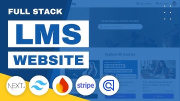 Build a Full Stack LMS with Next.js 14, Tailwind, Firebase, Stripe & Algolia | Udemy Clone