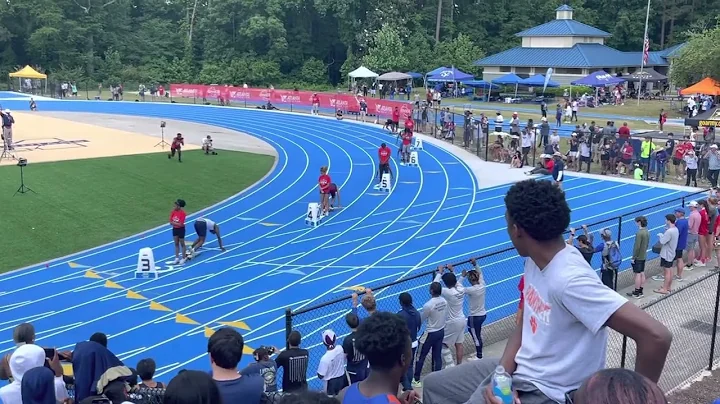 2022 Georgia 7A 400m Final - State Record Will Sum...