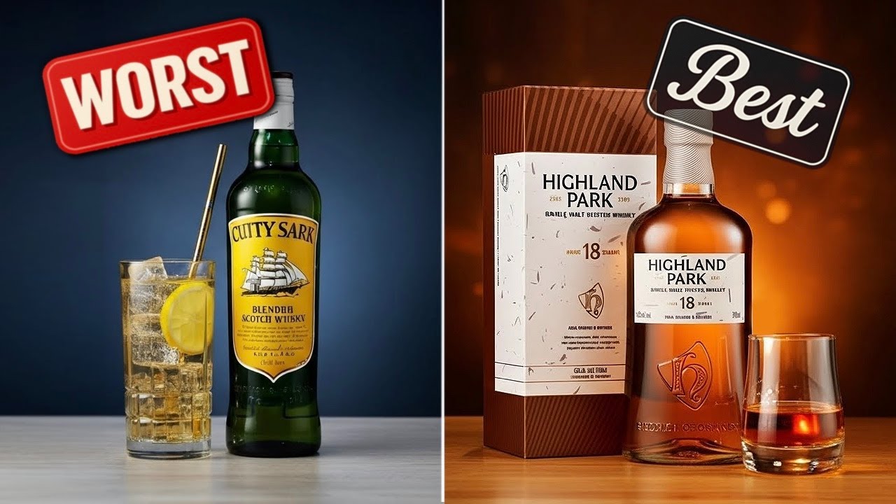 25 SCOTCH Whiskeys RANKED Worst To Best!
