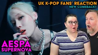 Aespa - Supernova - UK K-Pop Fans Reaction