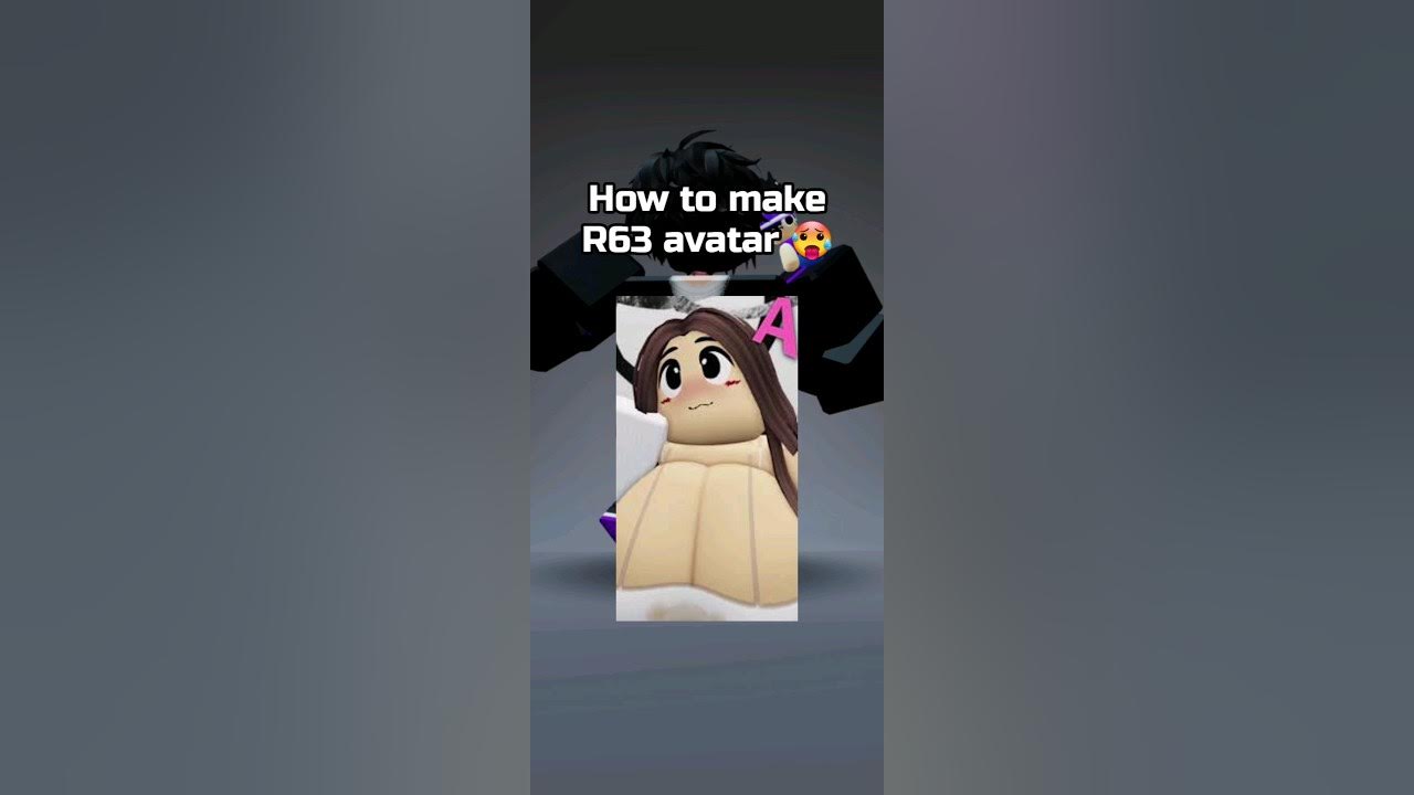 How to make r63 avatar #roblox #R63 #tutorial, avatar