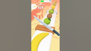 PERFECT SLICE GAMEPLAY VIDEO 🥝#games #shorts