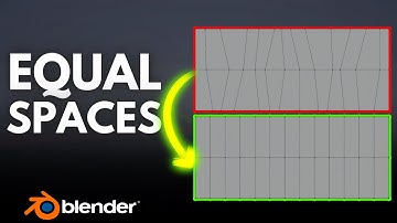 Create Equal Spaces Between Points in Blender!