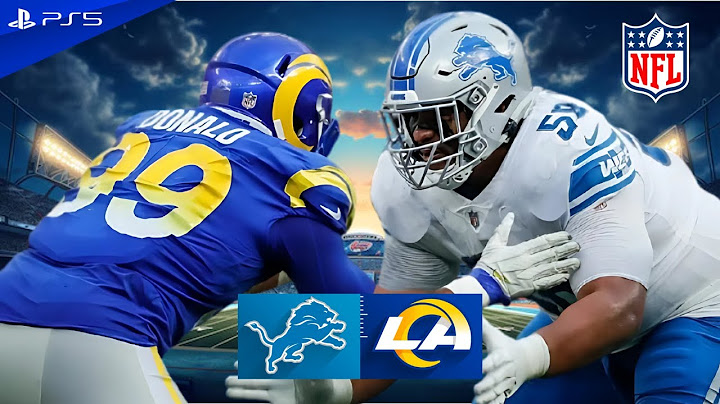 Los Angeles Rams vs. Detroit Lions Game Highlights | NFL 2024 Season week 13