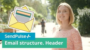 Email structure. Header