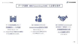 【researchmap】説明動画5/6 ＠researchmap機関担当者向け説明会（2021年8月）