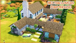 Nectar Lovers French Farmhouse | The Sims 4 | Speed Build + House Tour @LoveSimplySim