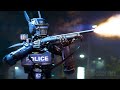 Police robot SHOOTS rioters | Chappie | CLIP