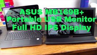 ASUS MB169B+ 15.6" HD IPS USB Powered Portable Monitor