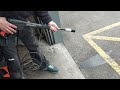 Faulty electric pressure washer