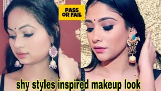 #SHYSTYLES inspired makeup look / Alia Bhatt style cheat / pass or fail / Jyoti Rawat / Rishikesh