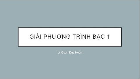 Hướng dẫn giải phương trình bậc 1 (Java-eclipse)